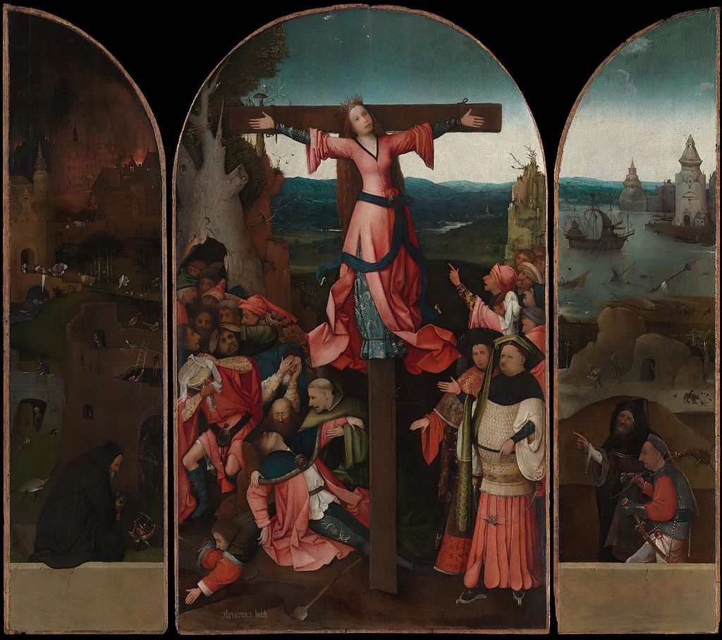 Crucifixion of St Julia